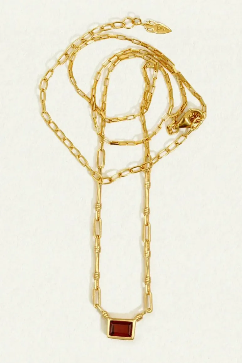EMBER NECKLACE GARNET
