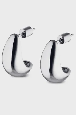 Enna Earrings . Silver