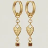 Eros Earrings Gold Vermeil