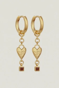 Eros Earrings Gold Vermeil