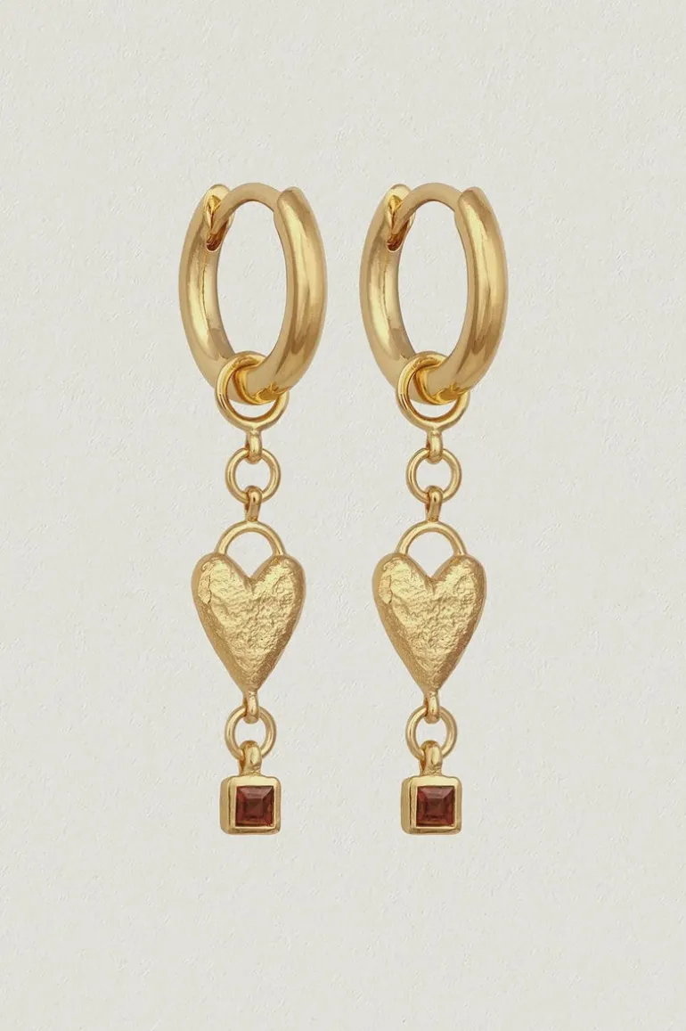 Eros Earrings Gold Vermeil