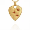 Etti Necklace Ruby Gold