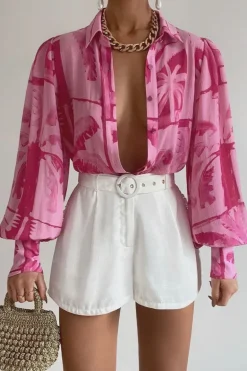 FLEETWOOD BLOUSE - ARLO PINK
