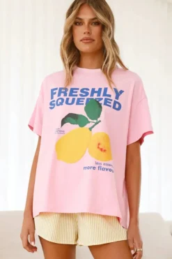 Freshly Squeezed Yellow Striped Shorts