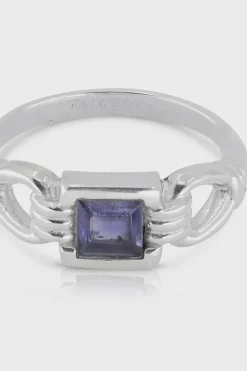 Freya Iolite Ring Silver