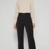 Front Seam Detail Cigarette Pants