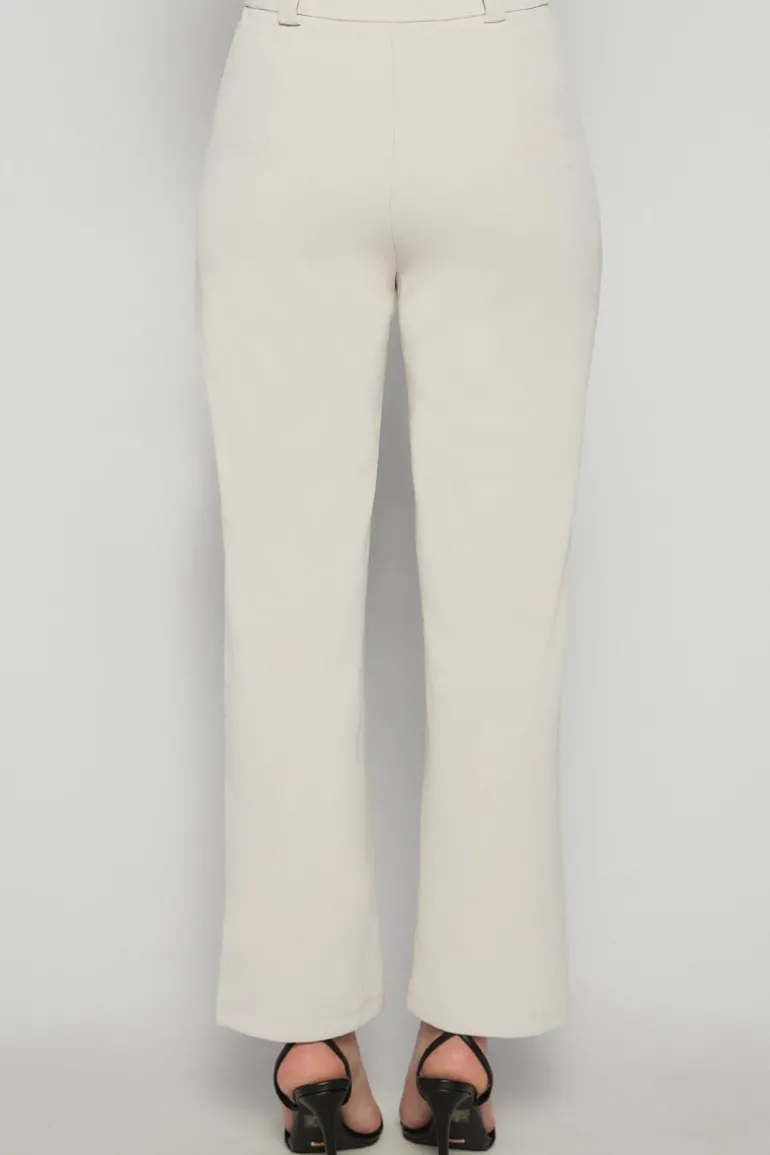 Front Seam Detail Cigarette Pants