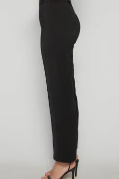 Front Seam Detail Cigarette Pants