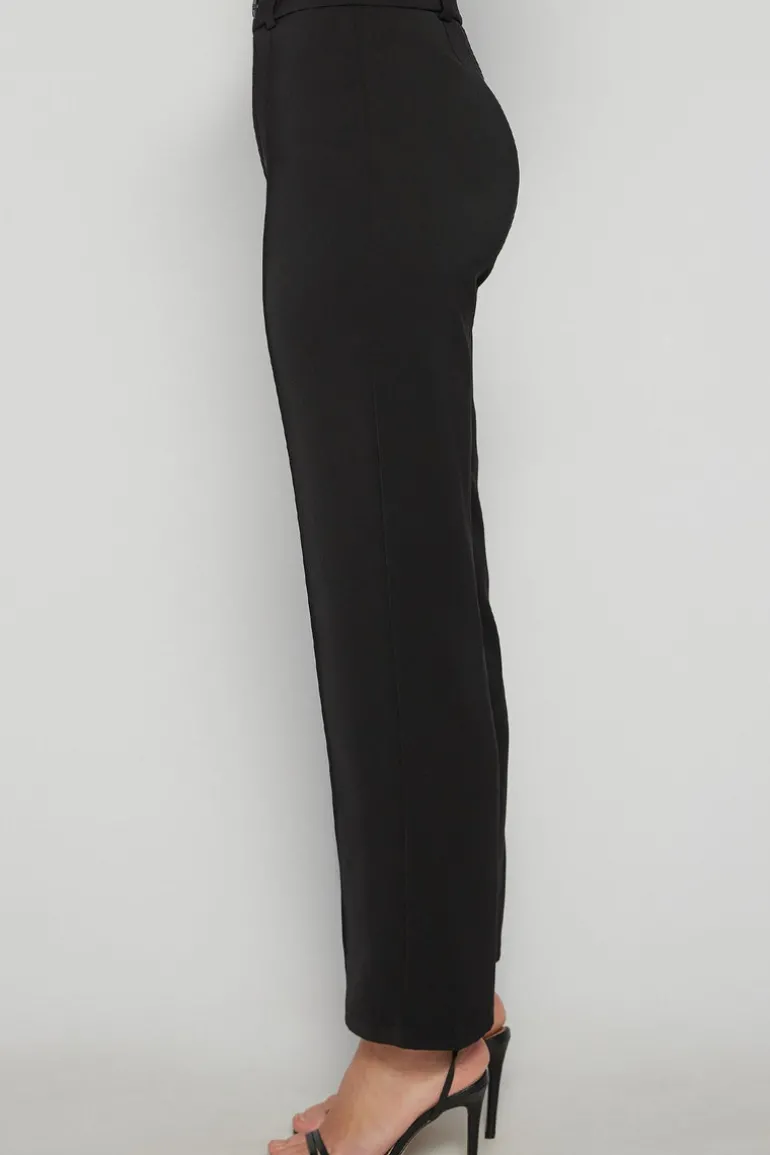 Front Seam Detail Cigarette Pants