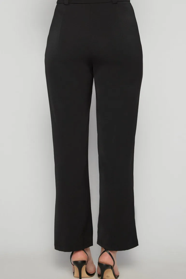 Front Seam Detail Cigarette Pants