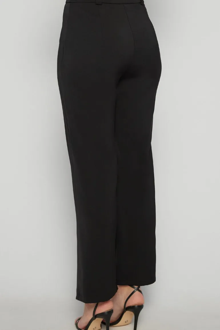 Front Seam Detail Cigarette Pants