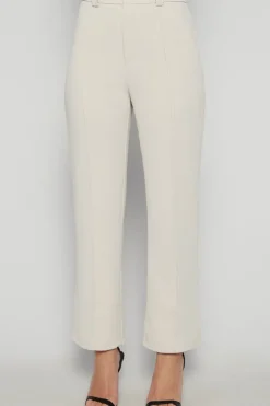 Front Seam Detail Cigarette Pants
