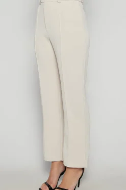 Front Seam Detail Cigarette Pants