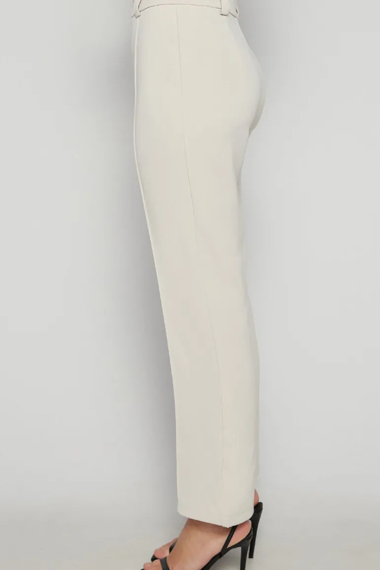 Front Seam Detail Cigarette Pants