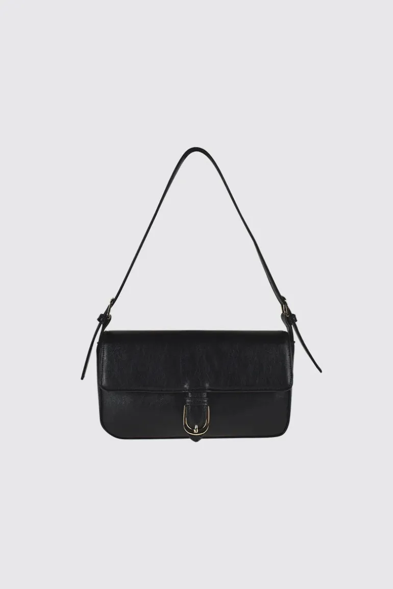 GINGER BUCKLE SHOULDER BAG