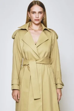 Grace Trench Coat - Khaki
