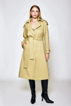 Grace Trench Coat - Khaki