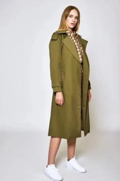 Grace Trench Coat Olive