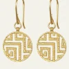 Greca Gold Earring