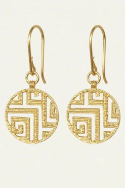 Greca Gold Earring