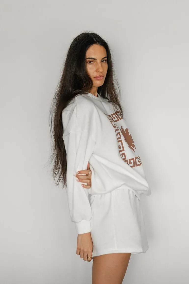 Greek Sun Fleece Short