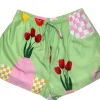 Green Lemon Papaya Shorts