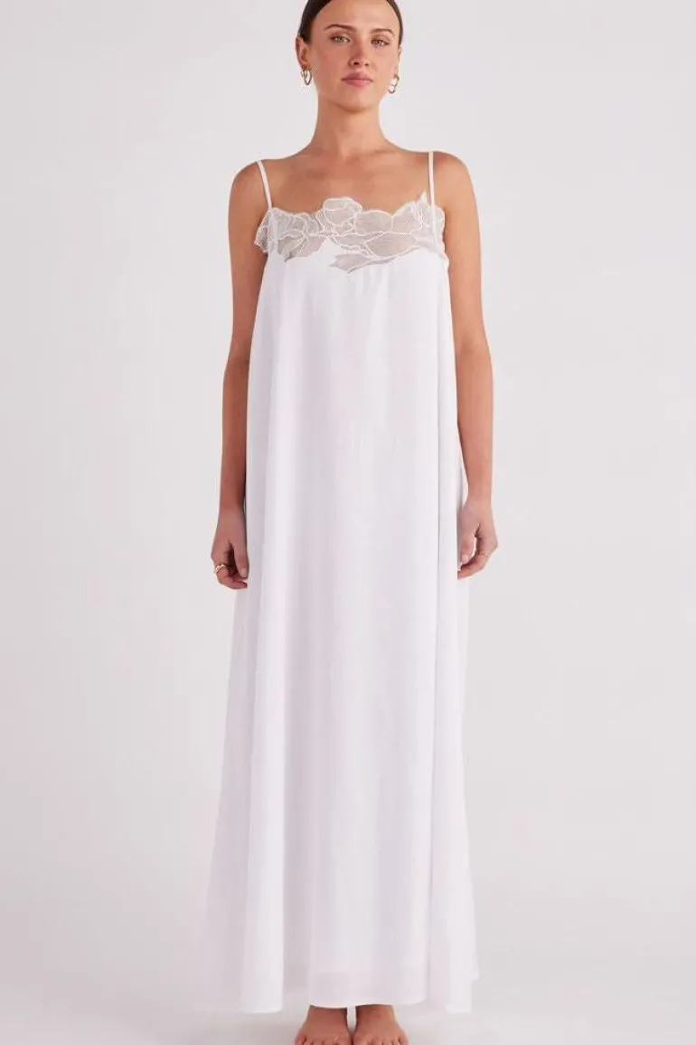 Greta Maxi Dress White