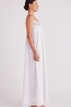 Greta Maxi Dress White