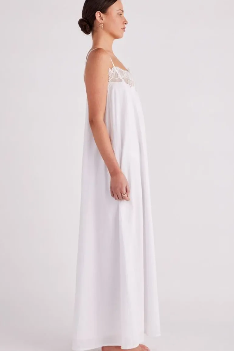 Greta Maxi Dress White