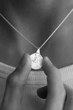 Guardian Angel Necklace Sterling Silver
