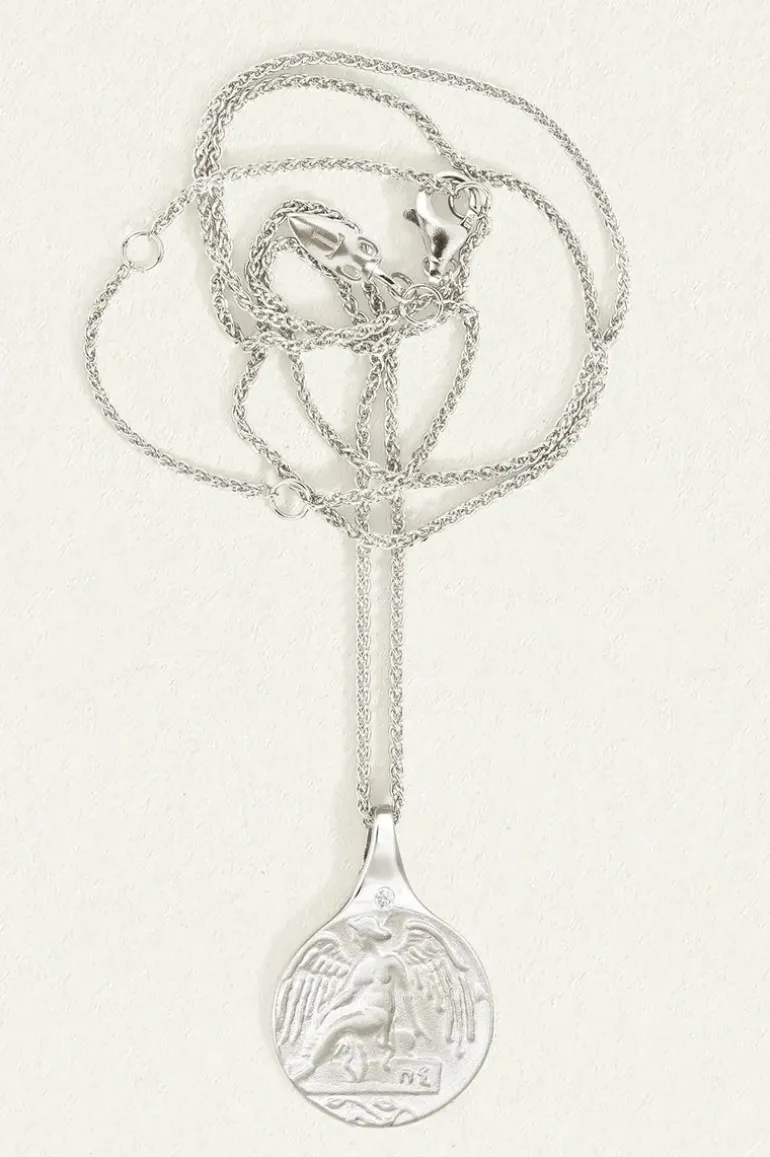 Guardian Angel Necklace Sterling Silver