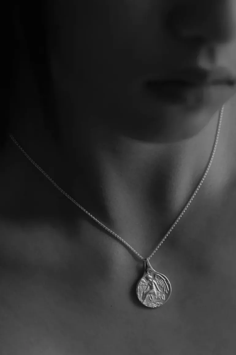 Guardian Angel Necklace Sterling Silver