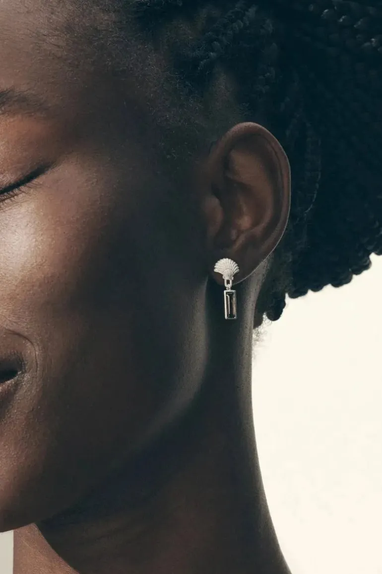 Hali Earrings Silver
