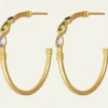 Halia Hoops Gold