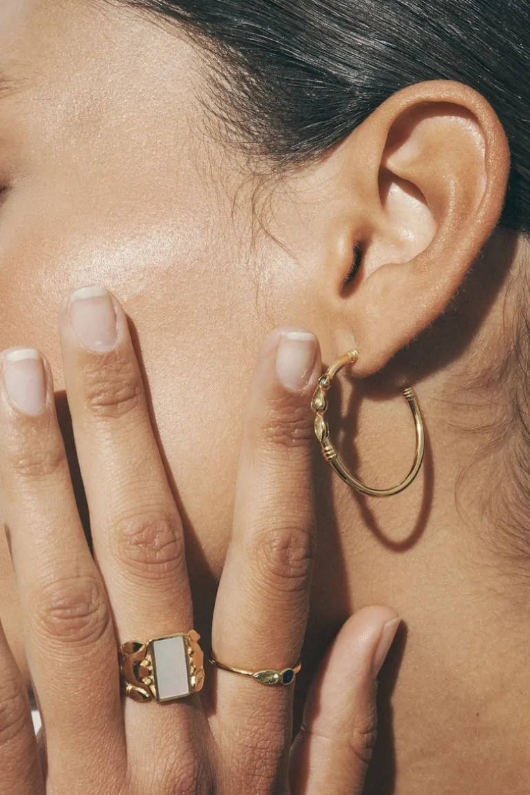 Halia Hoops Gold