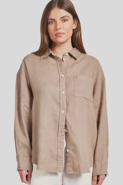 Hampton Linen Shirt - Seasponge