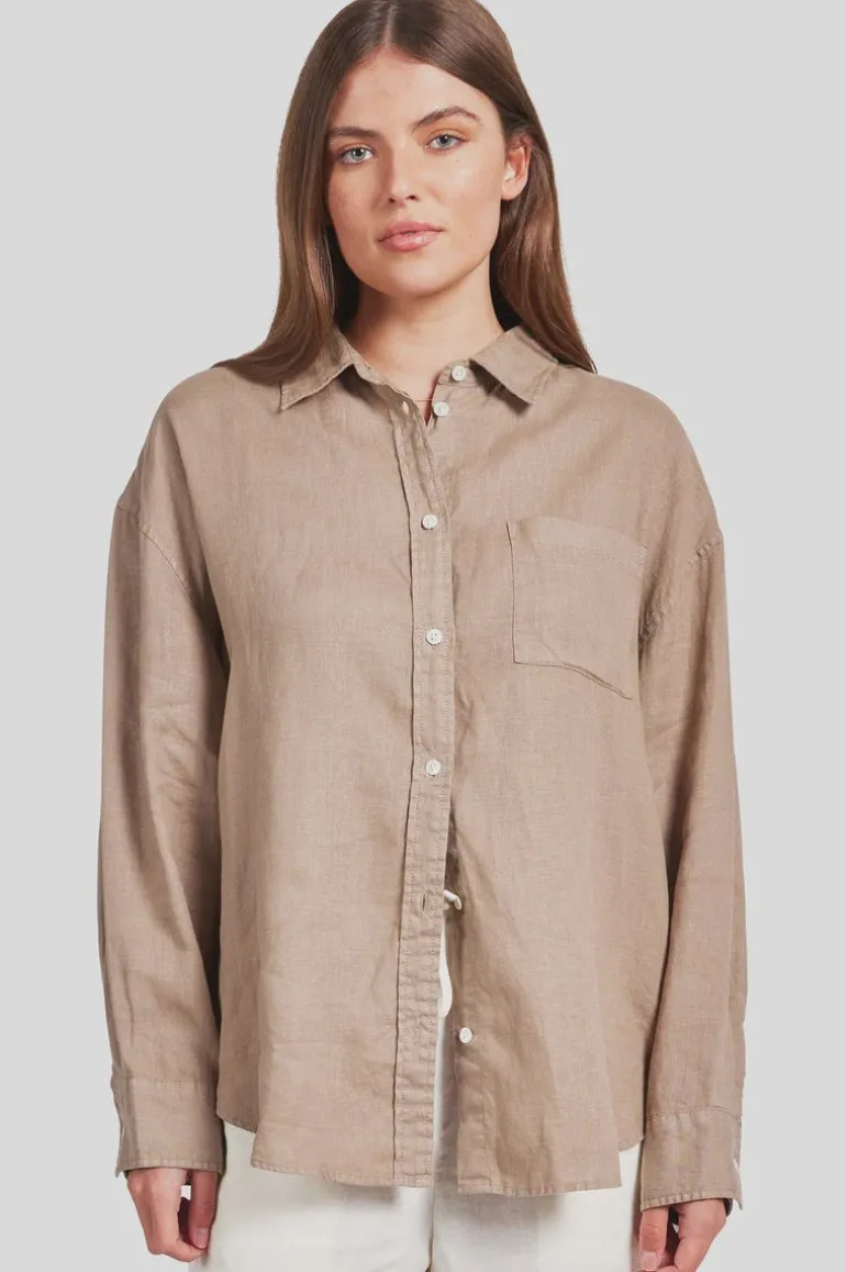 Hampton Linen Shirt - Seasponge