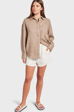 Hampton Linen Shirt - Seasponge