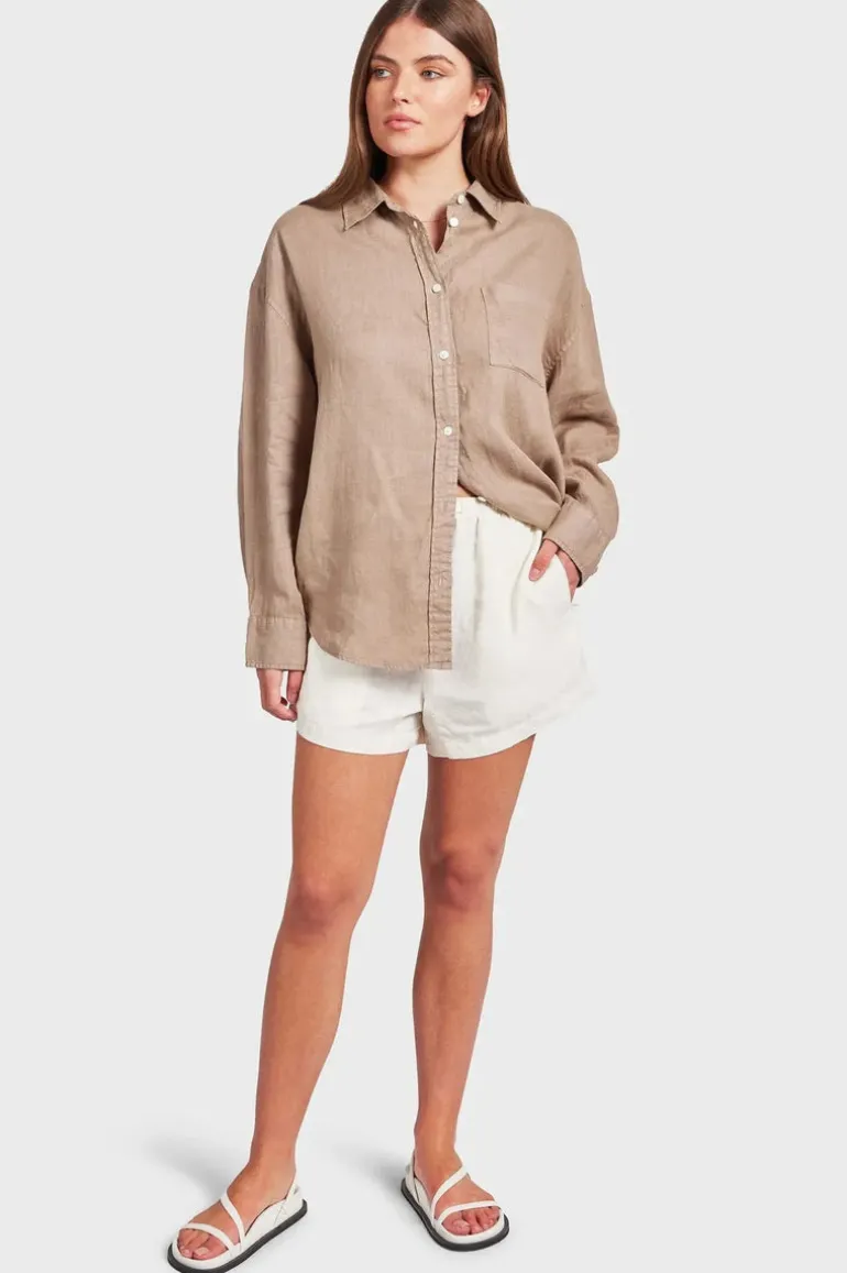 Hampton Linen Shirt - Seasponge