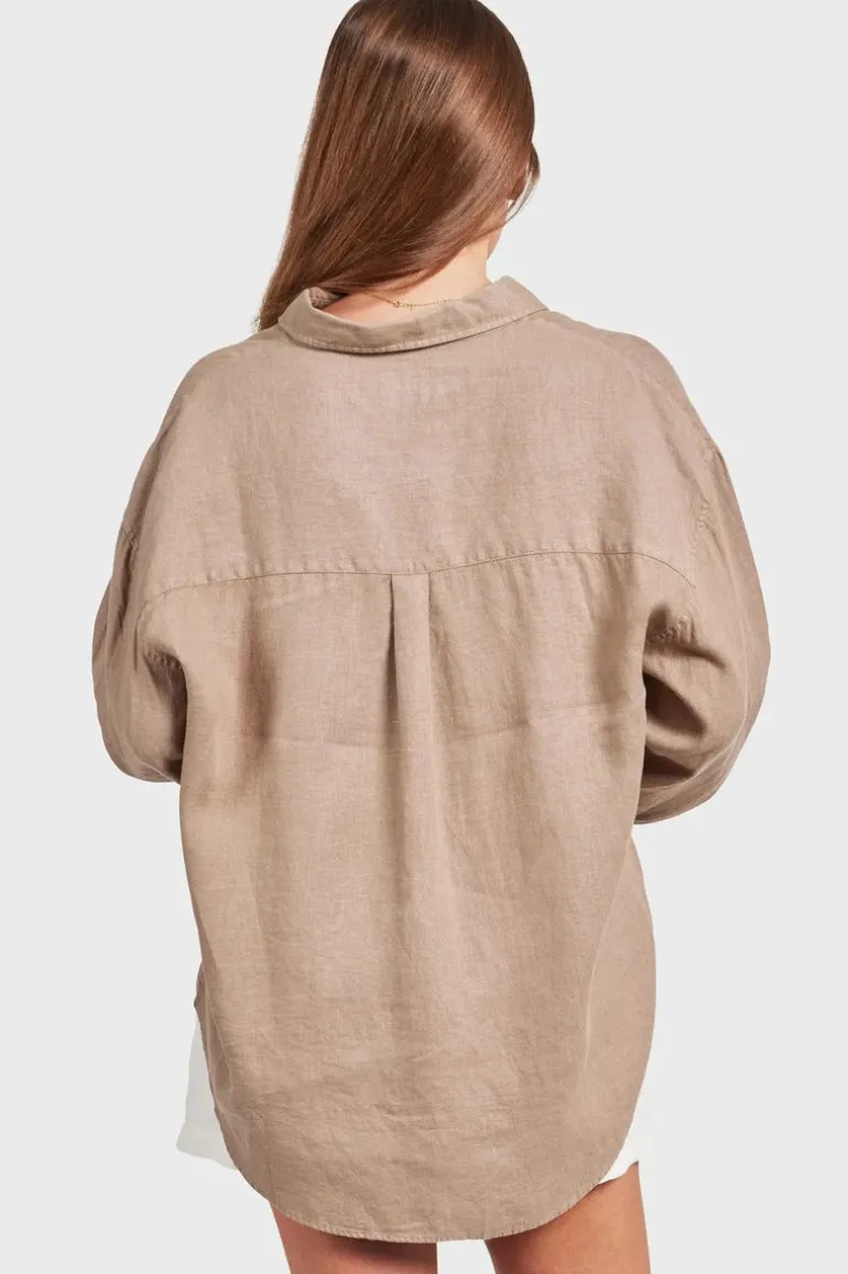 Hampton Linen Shirt - Seasponge