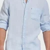 HAMPTON Linen Shirt Cloud Blue