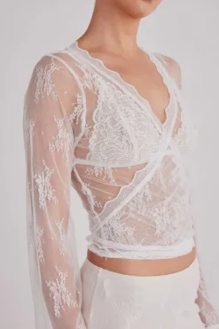 Hanna Wrap Top