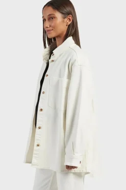 Hayworth Overshirt Womens Winter White