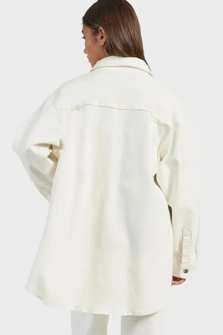 Hayworth Overshirt Womens Winter White