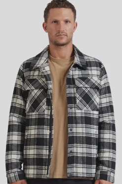 Idaho Jacket Black & White