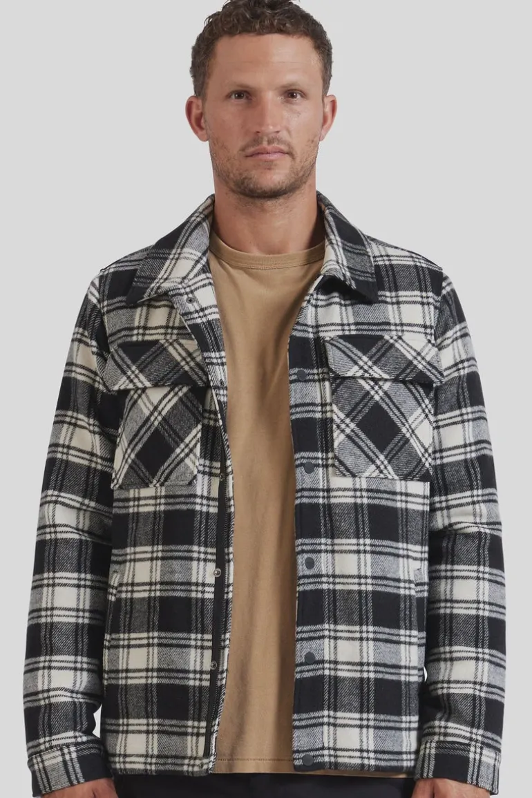 Idaho Jacket Black & White