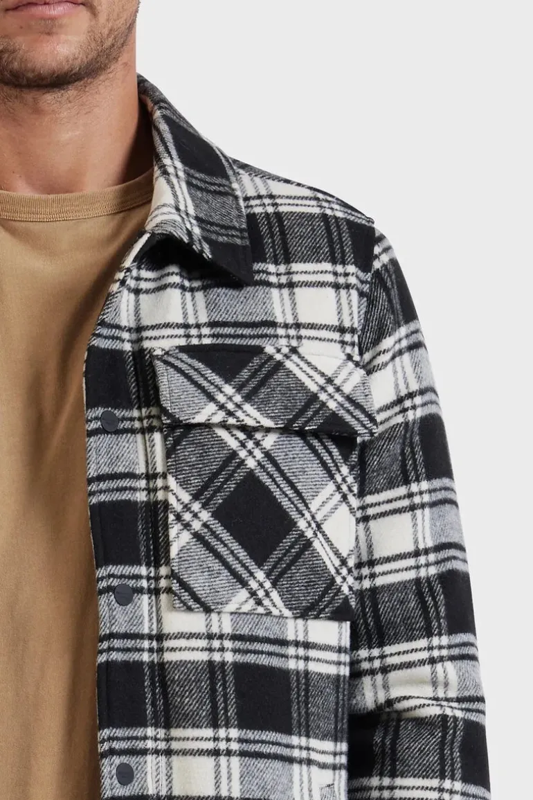 Idaho Jacket Black & White