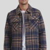 Idaho Jacket Navy Check