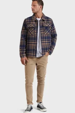 Idaho Jacket Navy Check
