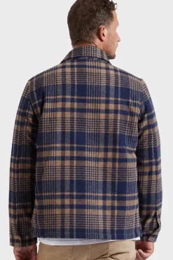Idaho Jacket Navy Check